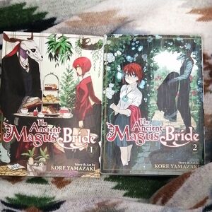 The Ancient Magus' Bride Manga Volumes 1 & 2